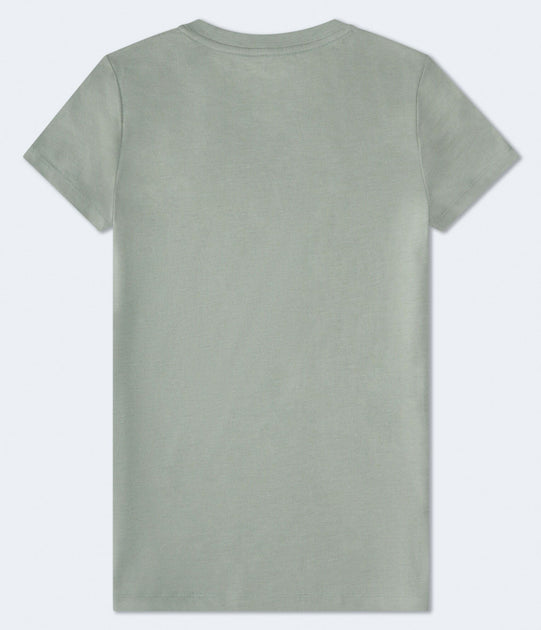 Aeropostale Original Bow Graphic T-Shirt Grün Medium 4