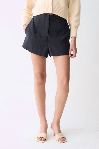 DELUC Caterina Short Taille Haute Bleu Medium 2