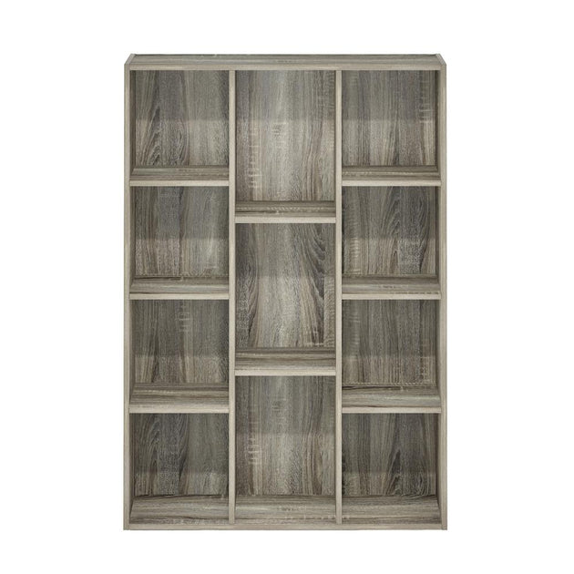Furinno Luder Bookcase French Oak 4