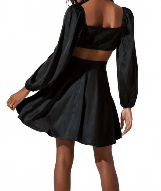 ASTR Anamaria Dress Black Large 3