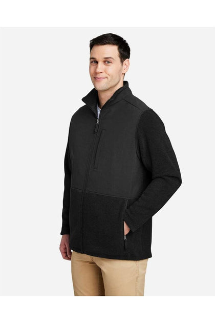 CORE365 Journey Summit Hybrid Full-Zip Black XXL 3