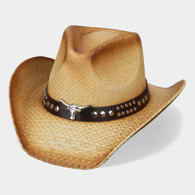 FASHNZFAB Western Cowboy Hat Gold 3