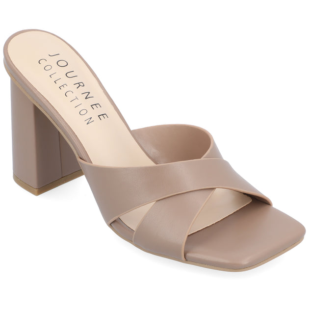Journee Collection Chazz Sandals White US 11 2