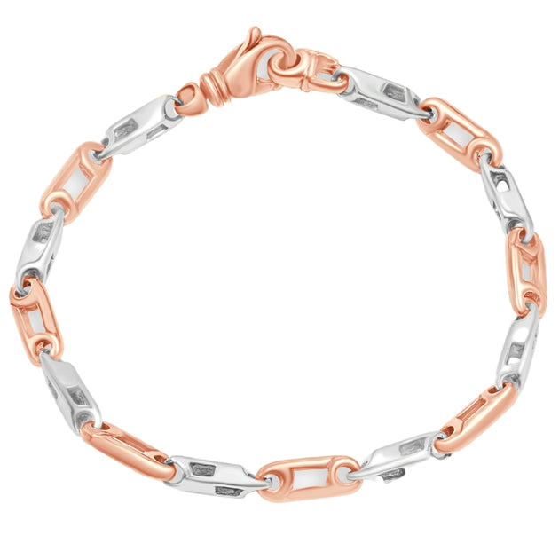 Pompeii3 Designer Link 14k Gold Bracelet 8.5in 5
