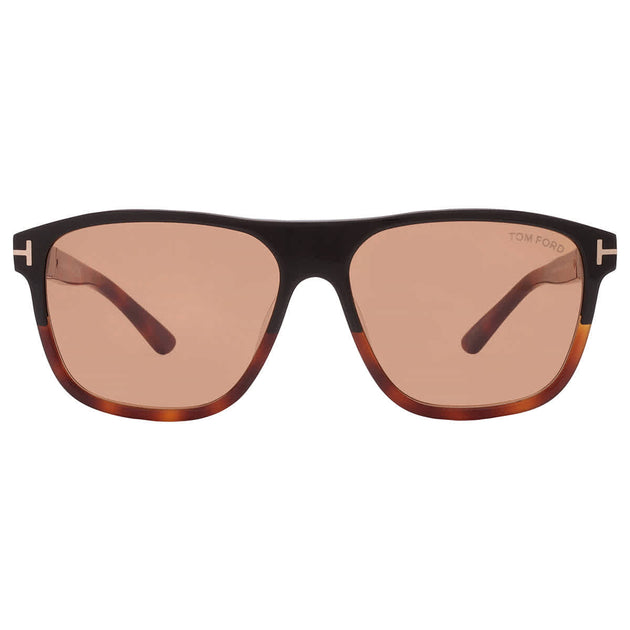 Tom Ford Frances FT1081 Square Sunglasses Brown 58 2