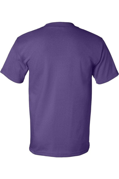 Bayside USA-Made T-Shirt Purple 5XLarge 4