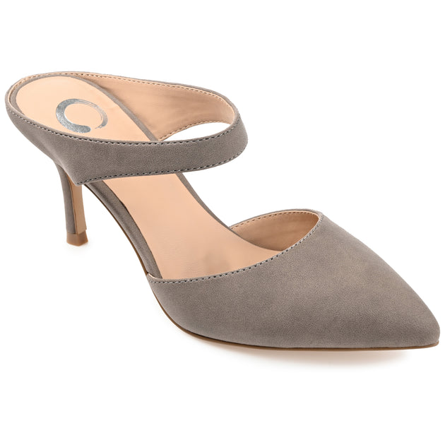 Journee Collection Maevali Pump Grey US 6 2