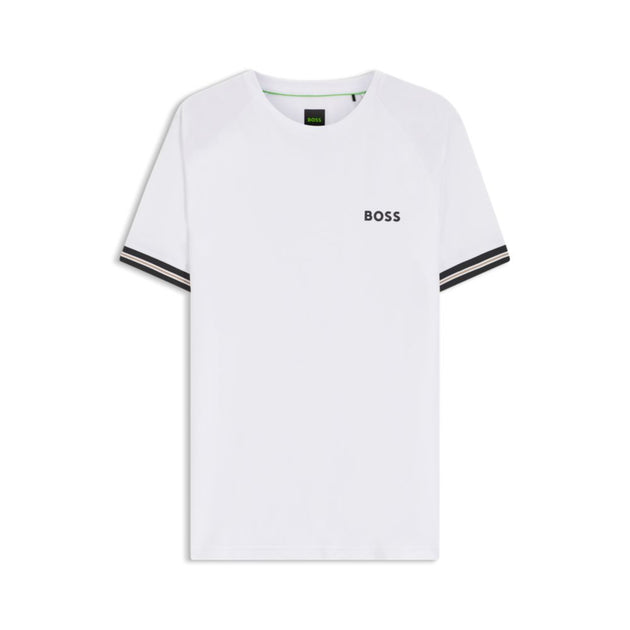 BOSS Active Slim-Fit T-Shirt White XLarge 2
