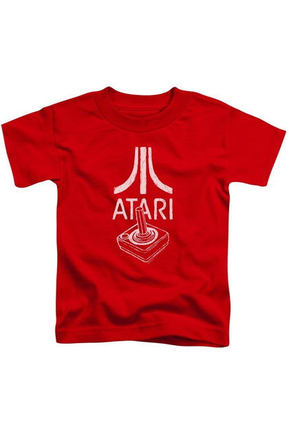 Gildan Atari Joystick Logo Short Sleeve Tee Red 4 Years 2