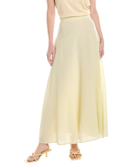 Akris Maxi Skirt Yellow US 6 2