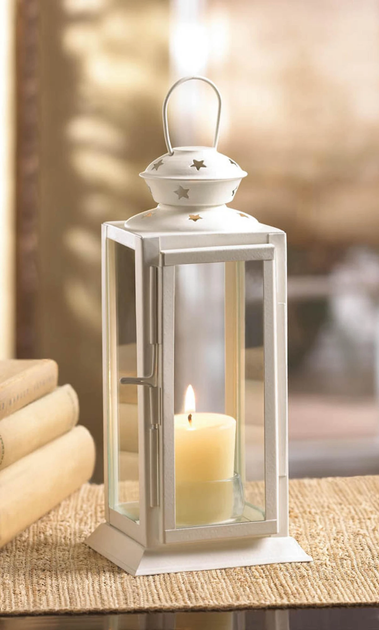 Actifo Star Candle Lantern 8 White 2
