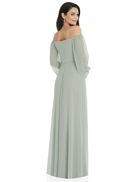 Dessy Collection Maxi Dress Pink US 8 3