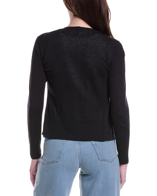 Nic + Zoe All Year Cardigan Black Small 3