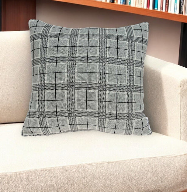 Hivvago Accent Pillow Cover Gray 20x20x7in 2