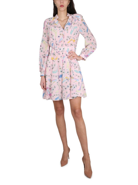 【関税&送料込】Boutique Moschino Heels And Flowers Dress Boutique Moschino Heels And Flowers Dress | ShopSimon