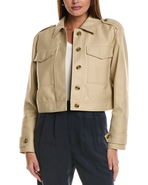 Hugo Boss Jafeli Cropped Jacket Beige XS 2