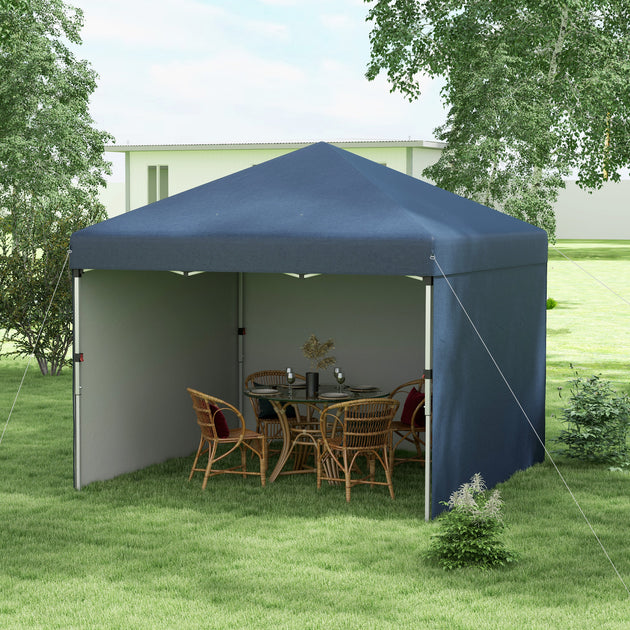 Hivvago Height-Adjustable Party Tent Beige 6