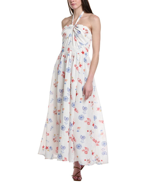 Line & Dot Reeta Midi Dress White XSmall 2