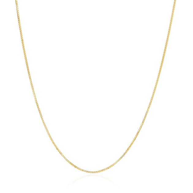 The Lovery Box Chain Necklace Gold 2