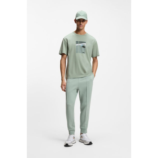 Boss Tennis-artwork T-shirt Vert XXXLarge 3