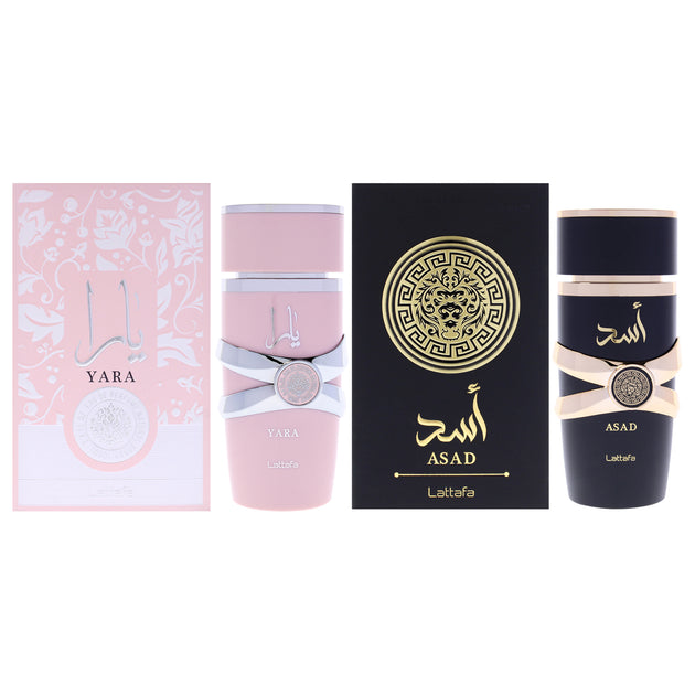 Lattafa Asad Yara Fragrance Set Unisex 2