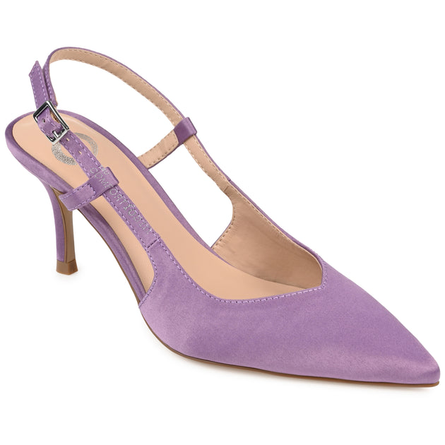 Journee Collection Knightly Pump Pink US 5.5 2
