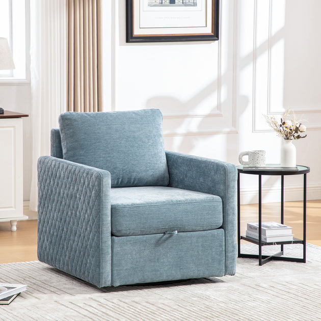 GOODSILO Swivel Storage Armchair 3