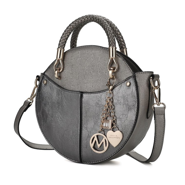 MKF Collection Nobella Crossbody Bag Grey Small 2
