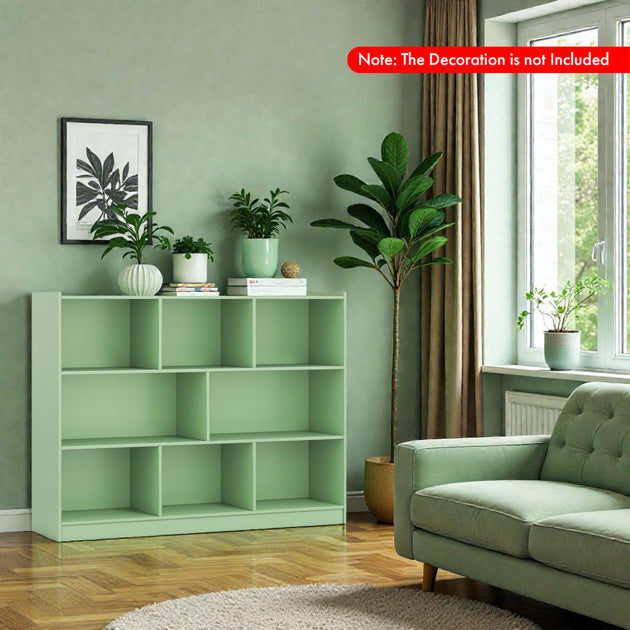 Hivvago 8-Cube Organizer Shelf Gray 8