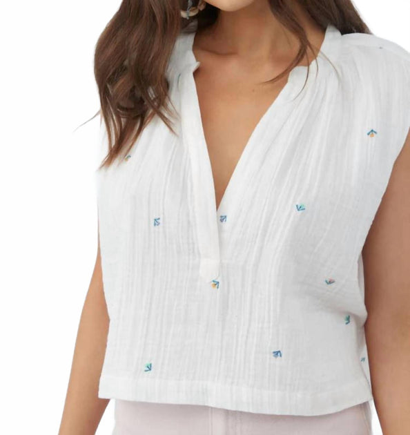 O'Neill Aarya V-Neck Top Multi Large 2