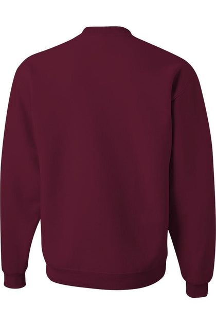 JERZEES NuBlend Crewneck Sweatshirt Red Medium 3