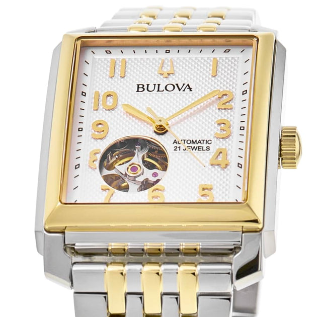 Bulova Sutton Automatic Women's Watch Gold 33mm 4