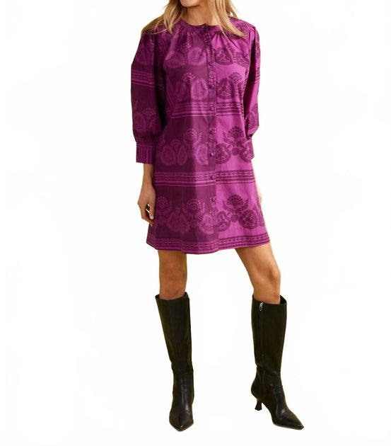 Double A Paloma Dress Purple XLarge 2