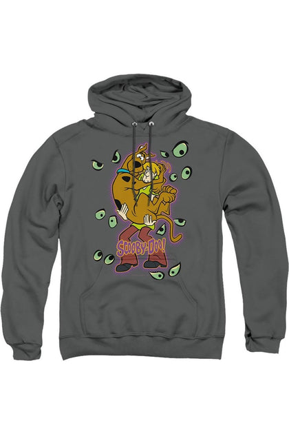 Gildan Scooby Doo Being Watched Sweat à Capuche Gris Grand 2