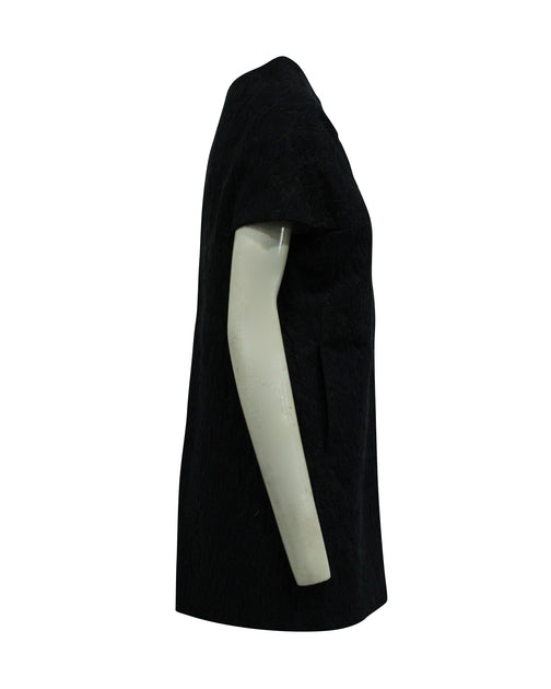 Marni Textured Sleeveless Coat Black Small 3