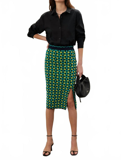 Diane von Furstenberg Lyla Skirt Multicolor XSmall 3