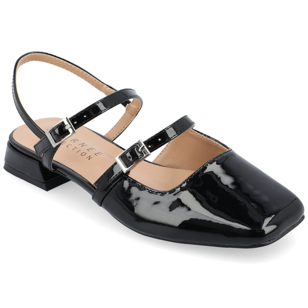 Journee Collection Gretchenn Flats Gold US 9.5 2