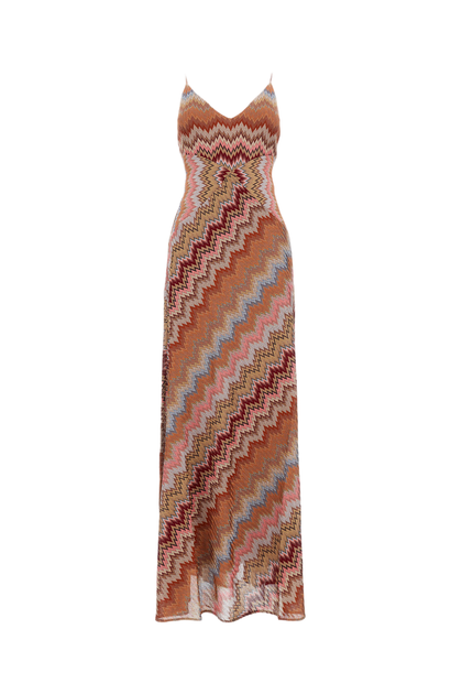 Missoni Ärmelloses langes Kleid Multi EU 40 2