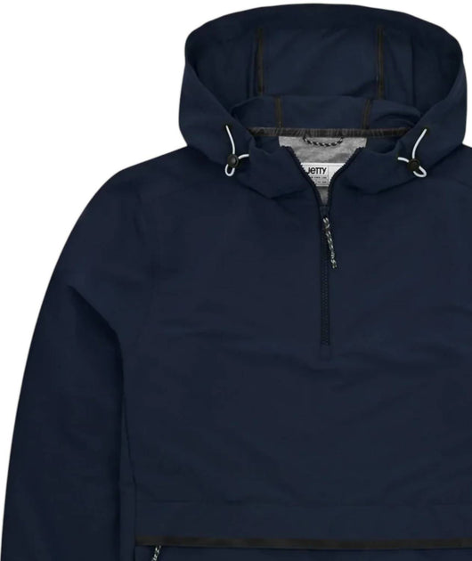 Jetty Men's Halifax Pullover Jacket Blue XLarge 3