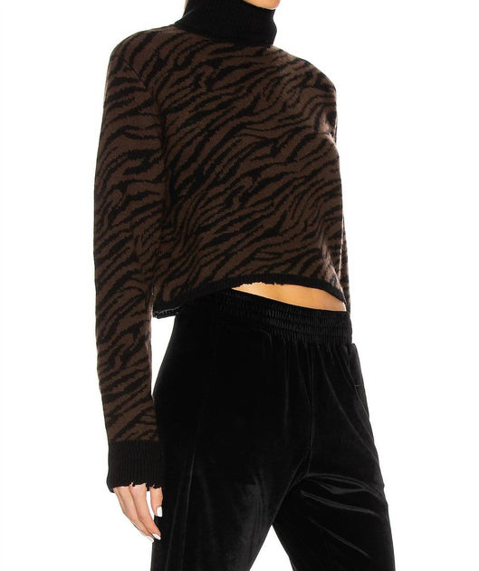 RtA Beau Turtleneck Sweater Multi Large 4