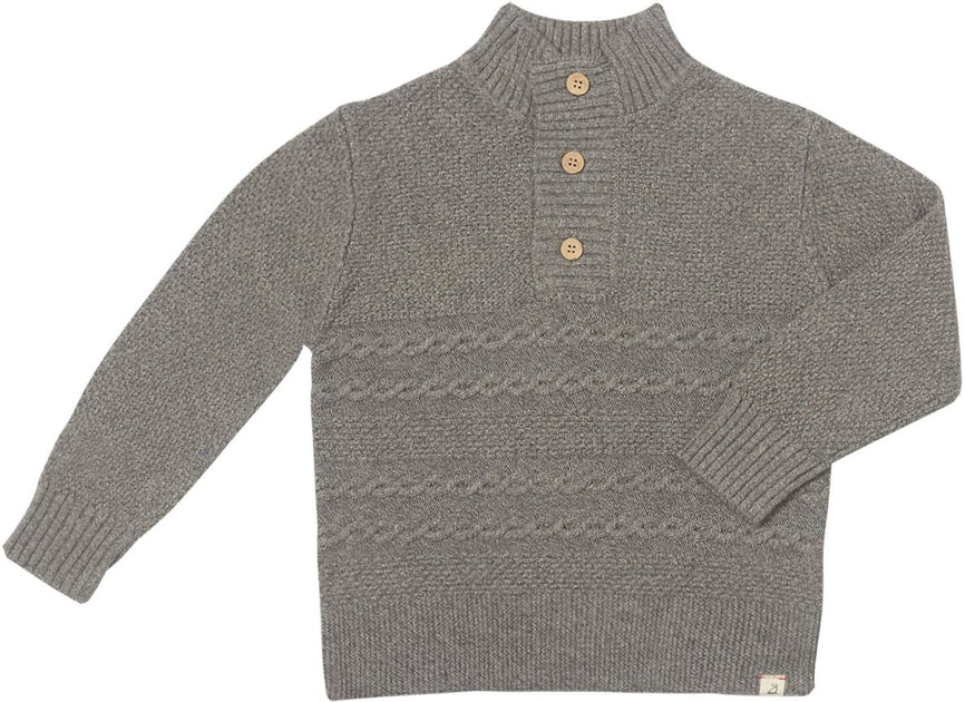 ME & HENRY Cable Sweater Grey 12-18 Months 3