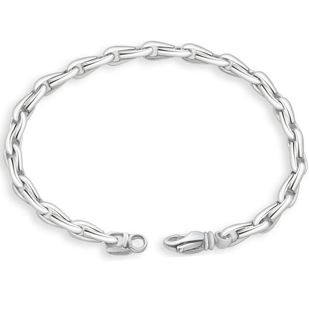 Pompeii3 Link Bracelet Gold/Platinum 8.5in 6