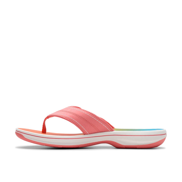 Clarks Breeze Reyna Flip-flop Pink US 12 3