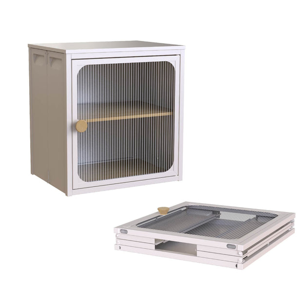 MOTIONOR CB315W Armoire Pliante Blanc 3
