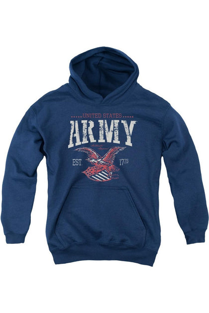 Gildan US Army Hoodie Blue XLarge 2