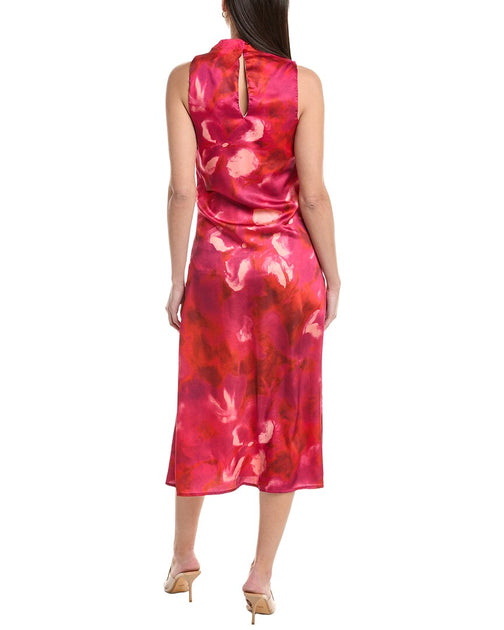 To My Lovers Printed Maxi Dress Pink Medium 3