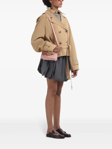 ブルゾン Marni Double-Breasted Jacket With Belted Waist Marni Double-Breasted Jacket With Belted Waist | ShopSimon