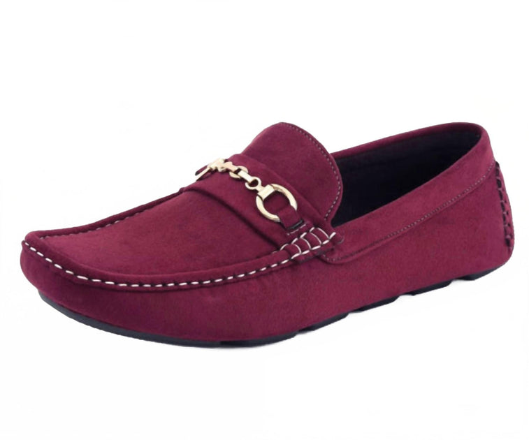 Amali Ecker Driving Moccasins Burgundy US 10 3