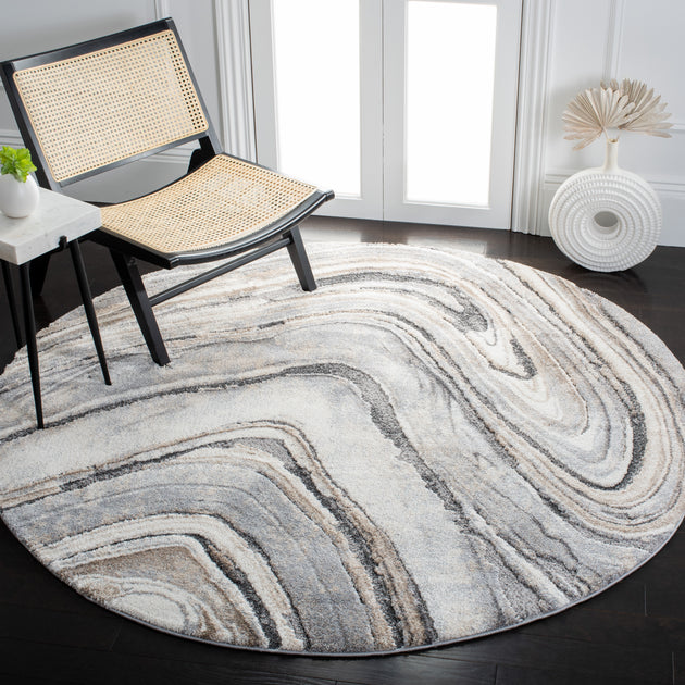 Safavieh Cyrus CYR132 Area Rug Ivory/Grey 4