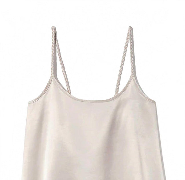 PJ Harlow Daisy Braided Tank Top Silver Small 3